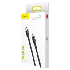 кабель Baseus Cafule PD2.0 60W flash charging USB Type-C-Type-C (20V 3A) 1м.  CATKLF-GG1