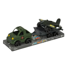 набір транспорту Kid cars військовий 3шт. на планш.  39997