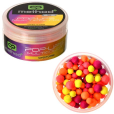 бойли Carp Pro Method+ Multicolor Pop Ups Sweet Corn 8/6мм.  CPMMUPSW8-6