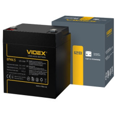 акумулятор Videx свинцево-кислотний 12V,  4,5Ah  6FM4.5