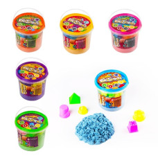 набір д/творч. Danko toys "Кінетичний пісок KidSand" в банці 1200гр.  KS-01-04  (12)