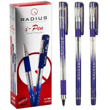 ручка Radius I-Pen кульк. масл. синя  (12/144/1728)