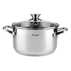 каструля Ringel Hanover нержав. зі скляною кришкою 16см. 1,8л.  RG-2005/1-16