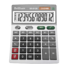 калькулятор Brilliant BS-812В настільний 14,0х17,6х4,6см  (10/40)