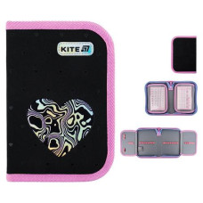 пенал Kite Love is 20,5х14х4см., 1 відділення, 2 відвороти  K25-622-3  (48)
