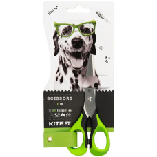 ножиці Kite дитячі 13см. Dogs з гумовими вставками на бліст.  К22-016  (12/288)