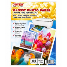 фотопапір Joyko глянцевий А4/120гр./ 50арк.  GSP-A4-120  (40)