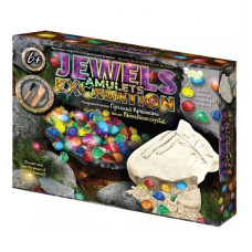 набір д/творч. Danko toys "Jewels Amulets Excavation" каміння (для провед. розкопок)  JAEX-01-01 (6)