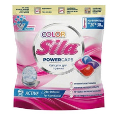 капсули для прання Sila Color 10шт.х19гр. в zip-пакеті