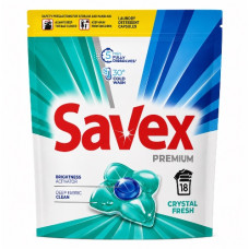 капсули для прання Savex Savex Crystal Fresh 18шт.