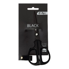 ножиці Zibi Black 170мм. на бліст.  ZB.5024  (12/144)