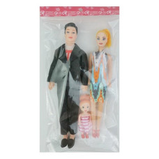 родина з дитиною в кул. 19х3х34см.  11051  (200/400)