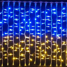 електрогірлянда-сітка 420 LED 2,4х1,2м. патріотична "Прапор України"  FU 2,4*1,2