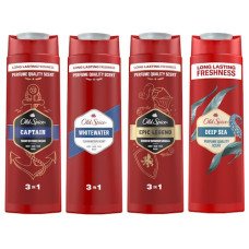 гель для душу + шампунь Old Spice чоловічий 400мл. (в ас-ті)