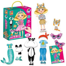 магнітна одягалка "Family look" Vladi Toys  VT3702-21