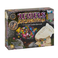 набір д/творч. Danko toys "Jewels Excavation" каміння (для проведення розкопок)  JEX-01-01,02  (6)