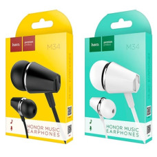 навушники Hoco Honor music universal earphones з мікрофоном  M34