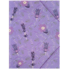 тека Axent на гумках А4+ "Lavender-4"  1509-39-А  (12/180)
