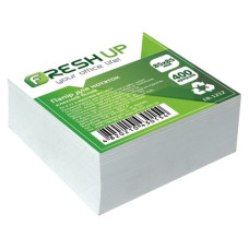 блок д/зап. Fresh білий  8.5х8.5см х400арк. клеєний  FR-1212  (1/36)