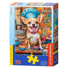 пазли Castorland   70 ел.  "Цуценя повар"   B-070206  (20)