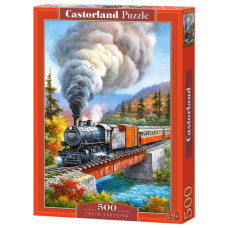 пазли Castorland  500 ел.  "Старовинний потяг"  В-53216  (20)