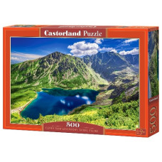 пазли Castorland  500 ел.  "Чорний став, Долина Гонсеніцова, Татри, Польща"   В-54053  (20)