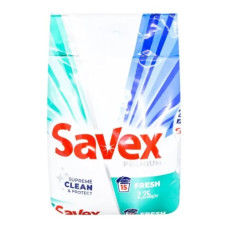 пральний порошок Savex Fresh Premium 2250гр.