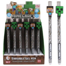 ручка YES "Minecraft" гелева "пиши-витирай" синя 0,5мм.  420482  (36/1296)