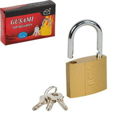 замок навісний 50мм. Gusami Top Security  MG-50/CGU265/122399  (10/120)