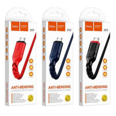 кабель Hoco USB to micro 1,0м. 2,4A nylon  X59