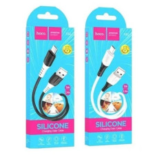 кабель Hoco USB to micro silicone 1,0м. 2,4A  X82