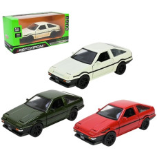 машинка Автопром мет. Toyota AE86 12,5см., відч. двері, в кор. 16,5х7х8см.  10022  (48)