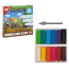 пластилін YES 12кол./240гр. "Minecraft"  540668  (20)