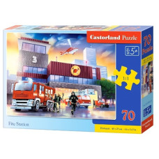 пазли Castorland   70 ел.  "Пожежна станція"   B-070121  (20)