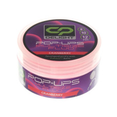 бойли Carp Pro Delight Multisize Fluo Pop Ups 8/10/12мм. Cranberry  CPDMUPCR8-10-12