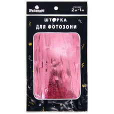 шторка для фотозони Pelican 1х2м. "Сатин" рожева  872175  (10/300)