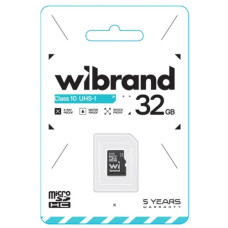 карта пам`яті Wibrand micro SDHC  32Gb Class10
