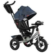 велосипед Best Trike триколісний, надувні колеса 29/26см., фара, USB, пульт  3390/32-068  (1)