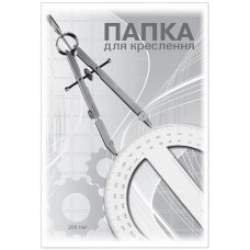 папка д/кресл. Бриск ПВ-18  А3/200гр. 10арк.  (10/80)