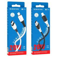кабель Borofone Type-C to Lightning 1м. 3A 27W  BX79