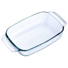 форма для запікання Pyrex Classic скляна прямокутна 34х22х6см. 2.6л.  231В000  (6)