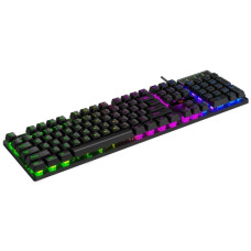 клавіатура Havit дротова мембранна ігрова чорна  HV-KB101L