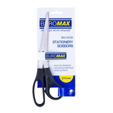 ножиці Buromax  офісні 21см. на бліст.  ВМ.4506  (12/144)