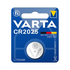батарейка Varta CR2025 таблетка 1шт. на бліст.  (10/100)