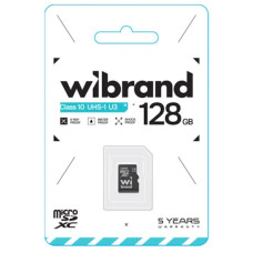 карта пам`яті Wibrand micro SDHC 128Gb Class10