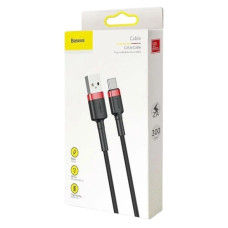 кабель Baseus Cafule Cable USB to Type-C 2A 1м.  CATKLF-U91