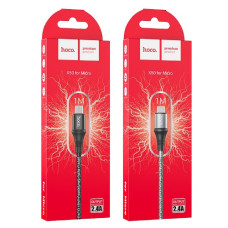 кабель Hoco USB to micro 2м. 2A nylon  X50