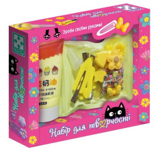 набір для творчості "Клей з кабашонами. Заколки жовті" Vladi Toys  VT4600-02