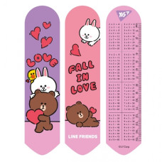 закладки YES 2D "Line Friends love"  708134  (10/100/1000)
