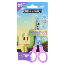 ножиці YES дитячі 13см. з принтом на лезі на бліст. "Minecraft.Spring"  480471  (12/360)